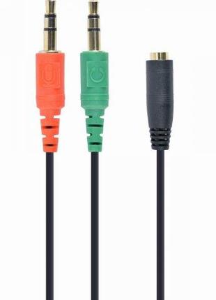 Аудио кабель-переходник Cablexpert CCA-418 из 4-х контактной 3...