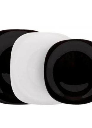 Набір столового посуду Luminarc Carine Black&White; 18 пр. N1479