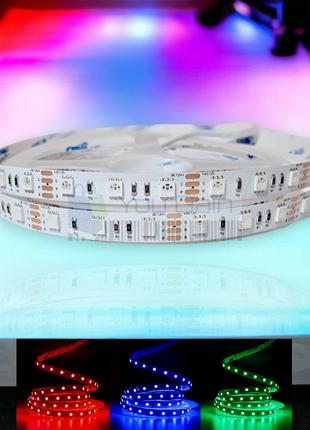 Светодиодная лента 12В RGB SMD5050 SAMSUNG 300LEDs IP20. PROLU...