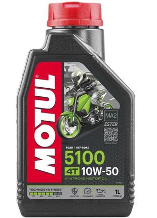 Моторное масло Motul 5100 4T 10W50 1L