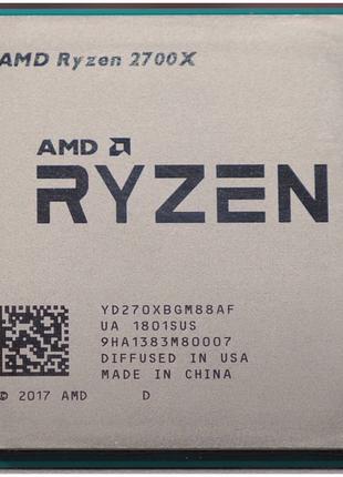 Процессор AMD Ryzen 7 2700x 3.7-4.3 GHz AM4, 105W