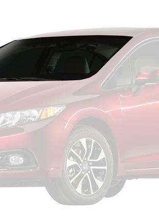 Лобовое стекло Honda Civic 4D (2012-2016) Хонда Цивик 4D с дат...