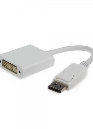 Адаптер-переходник DisplayPort на DVI Cablexpert A-DPM-DVIF-002-W