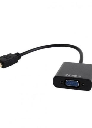 Преобразователь цифрового HDMI сигнала в VGA и стерео-аудио Ca...