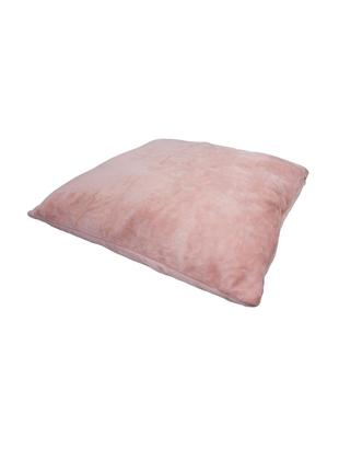 Б/У Декоративная подушка 38х38 см розовая