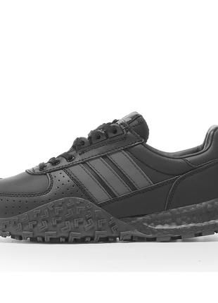 Мужские кроссовки Adidas Retropy E5 W.R.P. Black Leather, черн...
