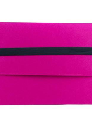 Чехол-сумка из войлока фетр Wiwu Apple MacBook 15,6 Hot Pink