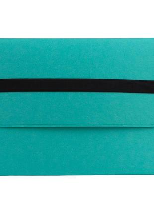 Чехол-сумка из войлока фетр Wiwu Apple MacBook 15,6 Turquoise