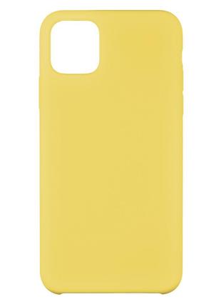 Чехол Soft Case No Logo для Apple iPhone 11 Pro Max Yellow