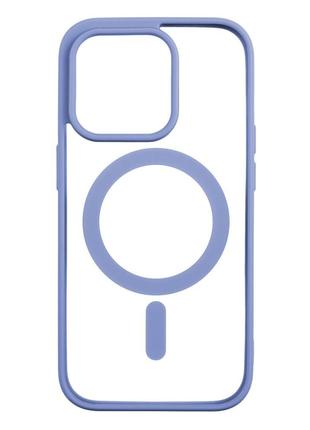 Чехол Color MagSafe Apple iPhone 14 Pro Light Blue