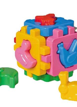 Игрушка куб "Умный малыш Домашние животные ТехноК"
