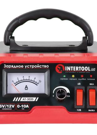 Зарядное устройство Intertool - 6В-12В x 0-10А (AT-3020)