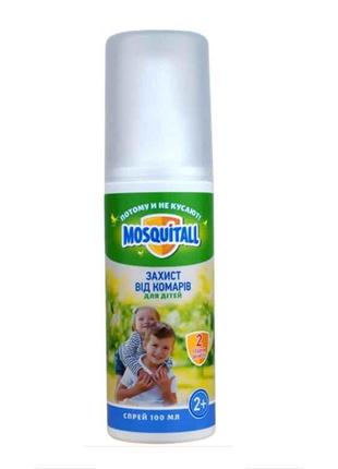 Спрей Нежная защита для детей від комарів 100мл (664) ТМ MOSQU...