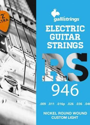 Струни для електрогітари Gallistrings RS946 CUSTOM LIGHT