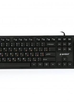 Клавиатура проводная Gembird KB-MCH-03-UA, украинская раскладк...