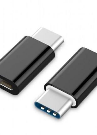 Переходник Micro USB на TYPE-C Cablexpert A-USB2-CMmF-01