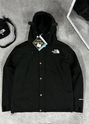 Мужская черная ветровка The North Face (Gore-tex)