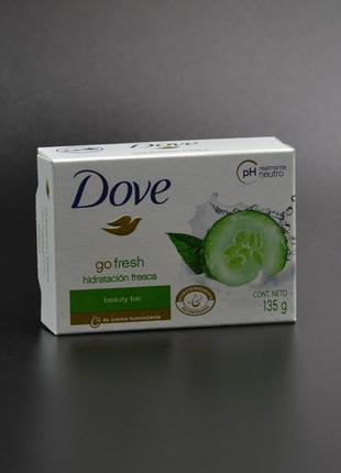 Крем-мыло "DOVE" / Прикосновение свежести / 135г