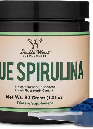 Голубая спирулина Double Wood Supplements Blue Spirulina Extra...