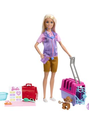 Набір Barbie "Зоозахисниця"