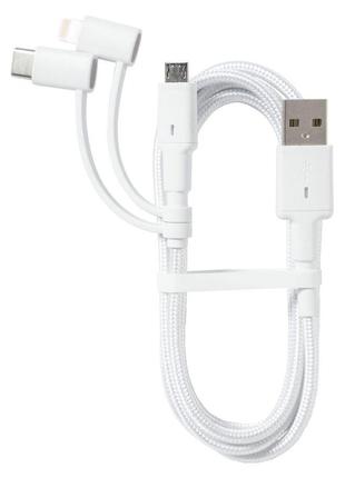 USB Кабель для зарядки и синхронизации SilverCrest 3в1 Apple L...