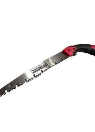 Ножовка садовая прямая 270 мм, 7TPI, 3D, Л-зубцы, SK5, HAISSER