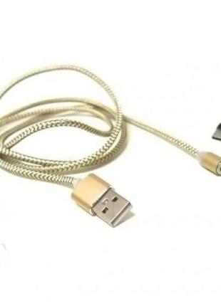 Магнитный кабель Lightning - USB / X-Cable Круглый 360 градусо...