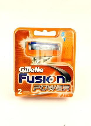 Змінні касети для гоління Gillette Fusion Power 2 шт Колумбія