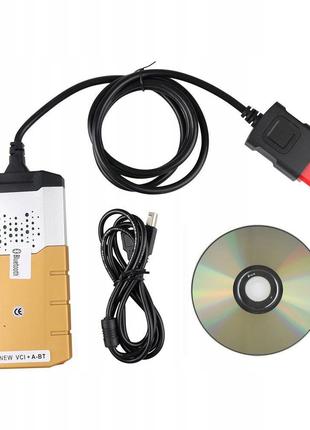 Мультимарочный Автосканер Delphi ds150e original Bluetooth/USB...