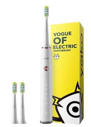 Электрическая зубная щетка YAKO O1 White