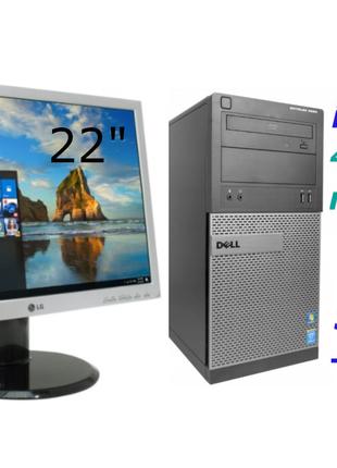 Комп'ютер(i3-4150, ddr3 8Gb, SSD 120+500) + Монітор 22"