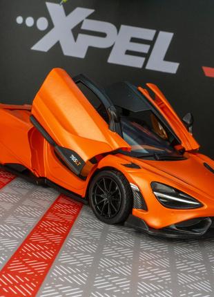 Игрушка Машинка McLaren 765LT Моделька Коллекционная Металличе...