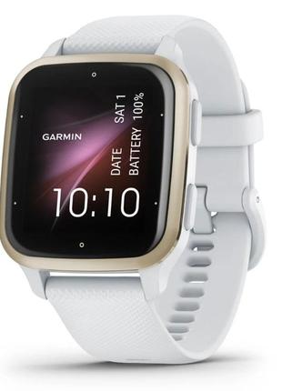 Смарт-годинник Garmin Venu Sq 2 Light Gold Aluminum Bezel with...