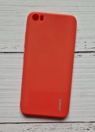 Чехол Xiaomi Mi 5 для телефона силиконовый Красный