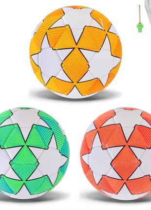 Мяч футбольный арт. FB24329 (60шт) №5, PVC,330 грамм,3 микс