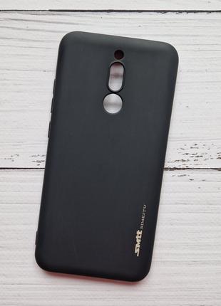 Чехол Xiaomi Redmi 8 для телефона силиконовый Черный