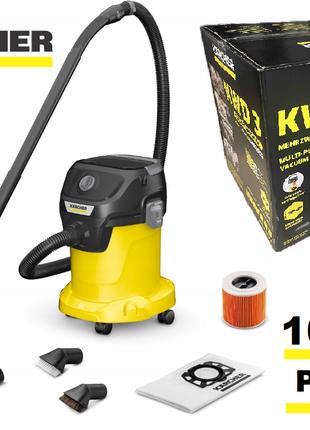 Пилосос Karcher K WD 3 V-17/4/20 1.628-443.0 Bagless Powerful