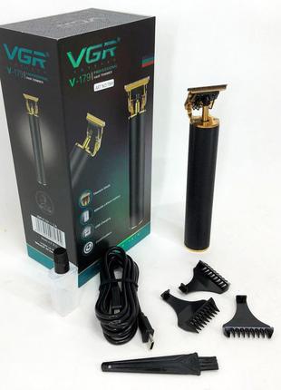 Профессиональный триммер VGR V-179 машинка для стрижки волос и...