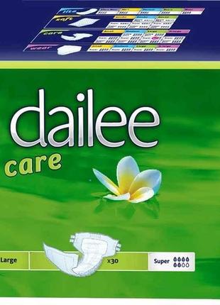 Підгузки для дорослих Super 30шт дихаючі Large ТМ Dailee Care