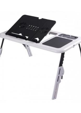 Складной столик-подставка для ноутбука с кулером E-Table LD09 ...