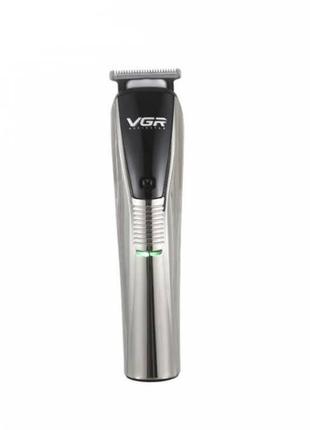 Машинка для стрижки волос аккумуляторная VGR V-029 Серый (3014...