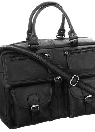 Мужская кожаная сумка-портфель для ноутбука до 14 дюймов Alway...