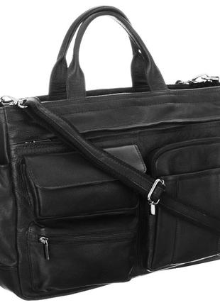 Мужская кожаная сумка-портфель для ноутбука до 15,6 дюймов Alw...