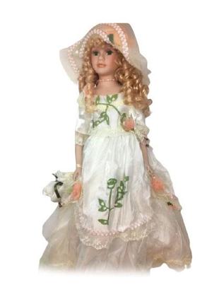 Кукла сувенирная фарфоровая коллекционная София Vintage Doll S...