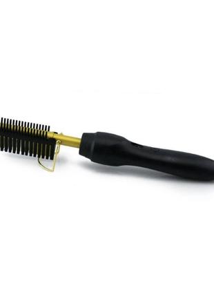 Расческа-выпрямитель для волос MHZ High Heat Brush 7951 черный