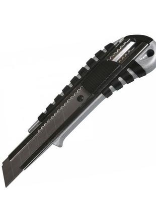 Нож строительный алюминиевый усиленный Hardy 18 мм