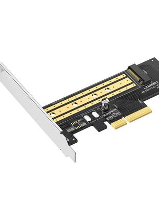 Адаптер Ugreen CM302 для установки SSD M.2 NVMe в слот PCI-E 3...