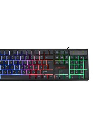 Игровая клавиатура и мышь RGBMix HK-6300TZ RGB