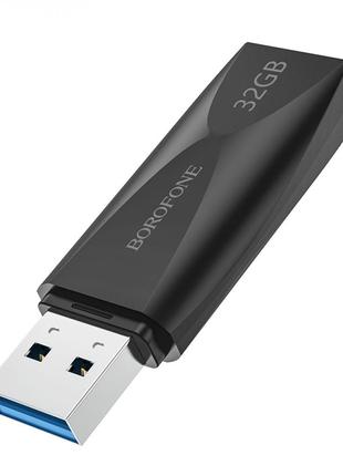 USB-накопитель Borofone BUD4 32GB USB Flash Drive 3.0 32 Гб Black