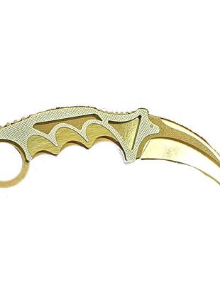Нож керамбит Сувенир-Декор из CS GO Gold (KAR-G)